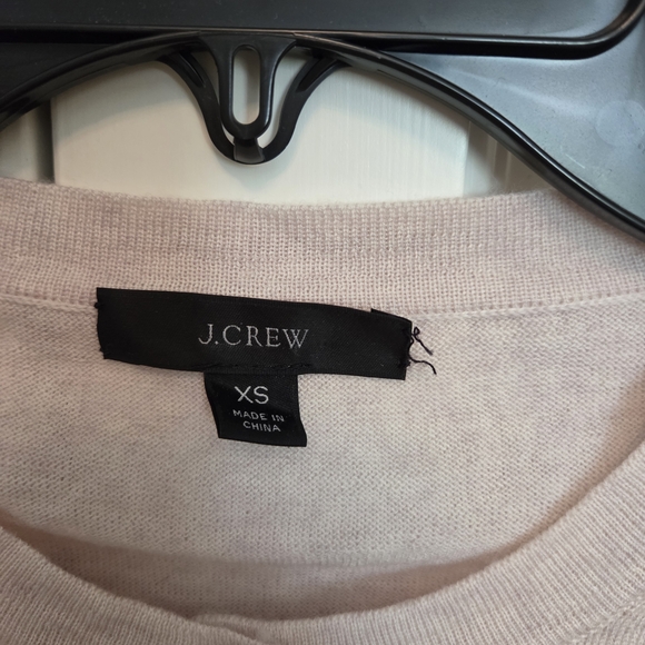 J. Crew Soft Pink/taupe Sweater - Picture 2 of 3